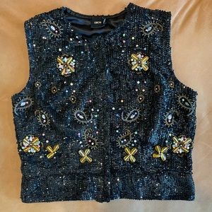 ASOS Beaded Sequin Tank